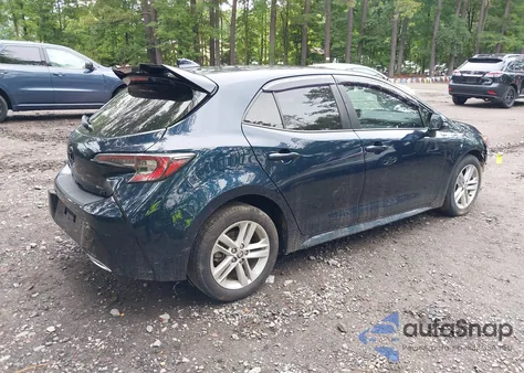 2019 Toyota Corolla Se из США, поврежденный, VIN JTNK4RBE4K3028438